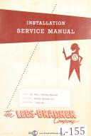 Lees-Bradner-Lees Bradner Type 12S Vertical Hobbing Installation & Service Manual 1935-1970-01